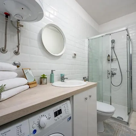 Apartment Center House With *