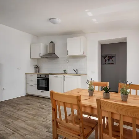 Apartment Center House With