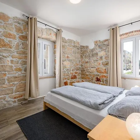 Apartment Center House With