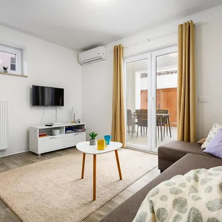 Apartment Center House With